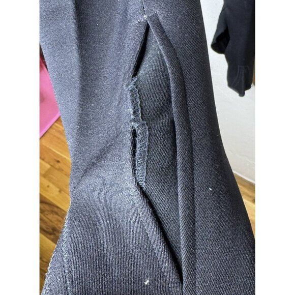 Vintage 50s Sears & Roebuck Women's Black Nylon Ski Pants Stirrup Pants, XXS - Picture 5 of 13